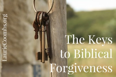 Keys to Biblical Forgiveness
